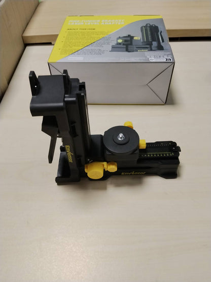 313807 - ENVETOR Mbështetëse me rregullim të imët për lazerë me vija të kryqëzuara, kapëse të rregullueshme, bazë rregullueshme 360, bazë rrotulluese magnetike 1/4"-20, rregullim lartësie (PV11)