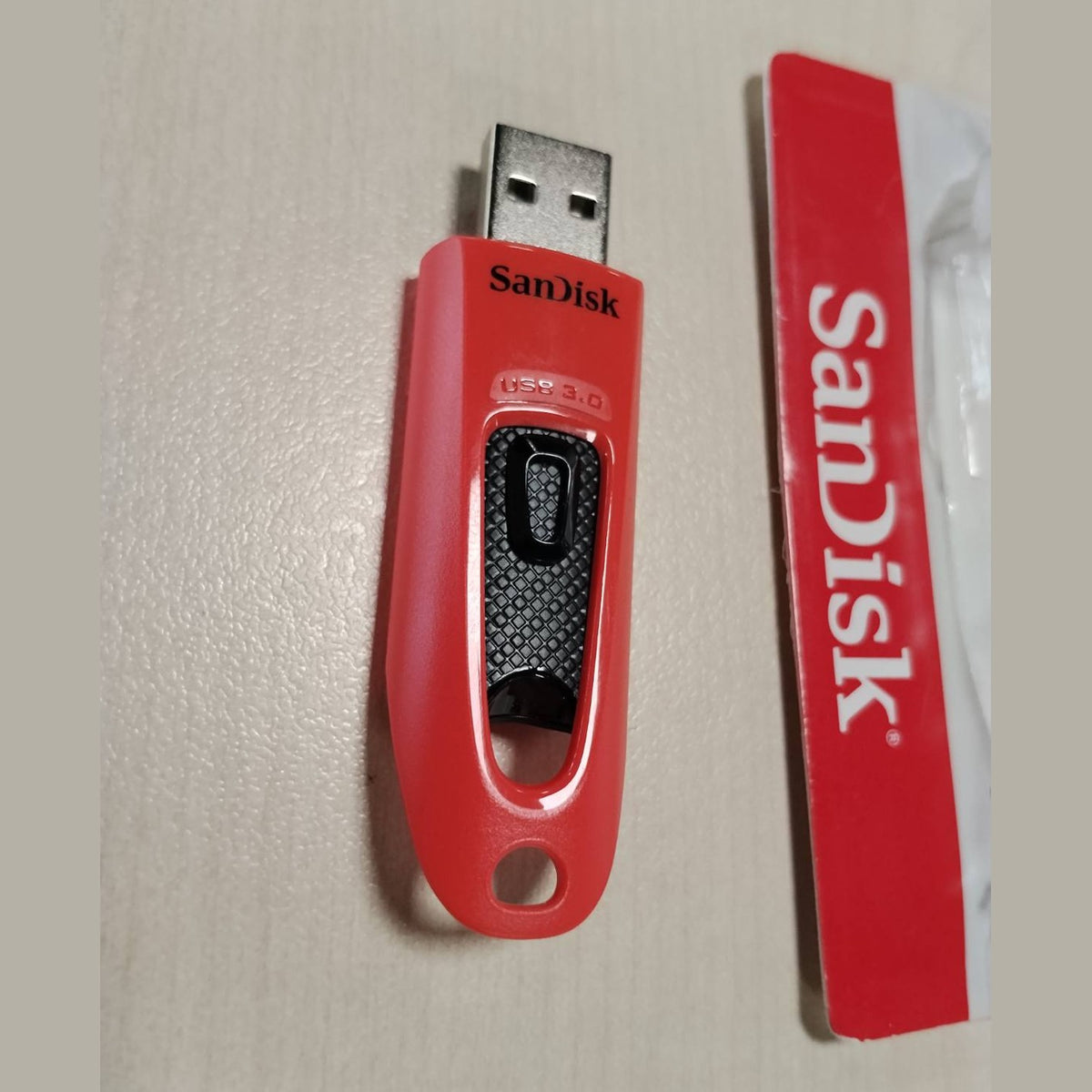309891 - SanDisk Njësi flash USB Ultra 64 GB USB 3.0 Lexim deri në 130 MB/s - Pako dyshe, e kuqe
