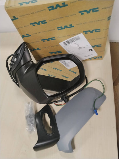 288494 - TYC 305-0124 - Pasqyrë e jashtme majtas me ngrohje, e përputhshme me CITROËN C4 GRAND PICASSO I, C4 PICASSO I MPV
