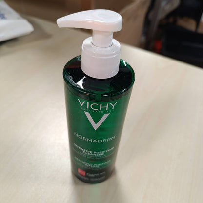 303571 - VICHY NORMADERM Xhel Pastrues Intens për Fytyrën, 200 ml, për Lëkurë të Yndyrë dhe të Prirur ndaj Akneve