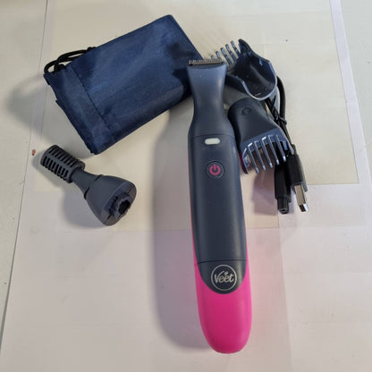 301978 - VEET Makinë rrojeje Expert All-in-One për femra, elektrike, karikues USB, 100% i papërshkueshëm nga uji (IP67)