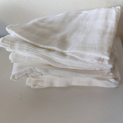 290240 - PECETA MUSLINI PËR FOSHNJE NATUREMARK, 10 COPË, 100% PAMBUK, 70X70 CM