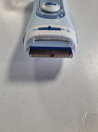 301918 - BRAUN Ladyshaver Silk-épil, Makinë rroje elektrike për femra, LS5160, Blu