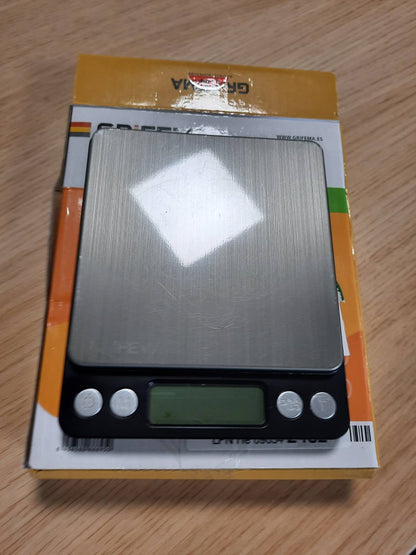 322683 - GRIFEMA - Peshore precize kuzhine 0.05-500g, tara LCD, fikje automatike, 6 njësi matëse