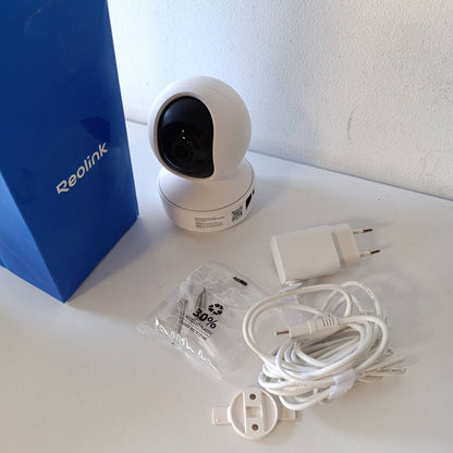 288559 - REOLINK Kamera Mbikëqyrjeje 3K WiFi e Brendshme E1 Pro, Rrotullim dhe Anim, Zbulim Qarjeje Personi/Kafshës, Shikim Nate 5MP IR, IP WiFi 2.4/5GHz