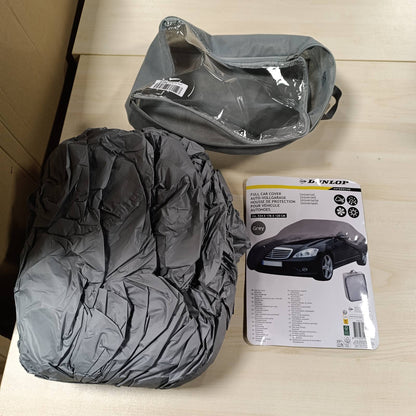 322454 - DUNLOP Mbulesë Makine XL - Universale, 534 x 178 x 120 cm - Mbrojtëse nga Breshëri, Rezistent ndaj Ujit - Gri