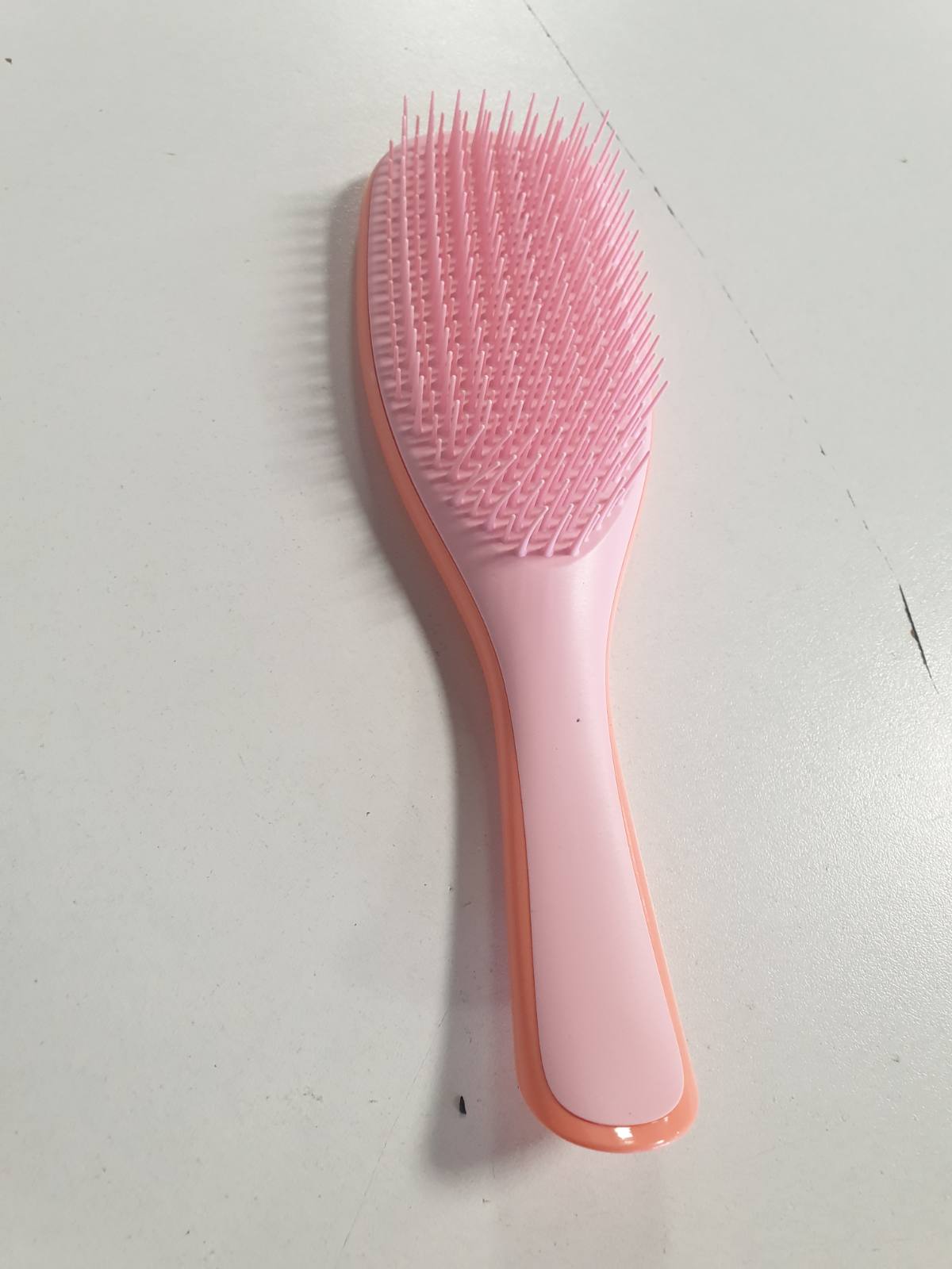 297445 - TANGLE TEEZER Furçë flokësh Ultimate Detangler për flokë kaçurrela 3C-4C, Qime me dy nivele, Mango dhe Rozë
