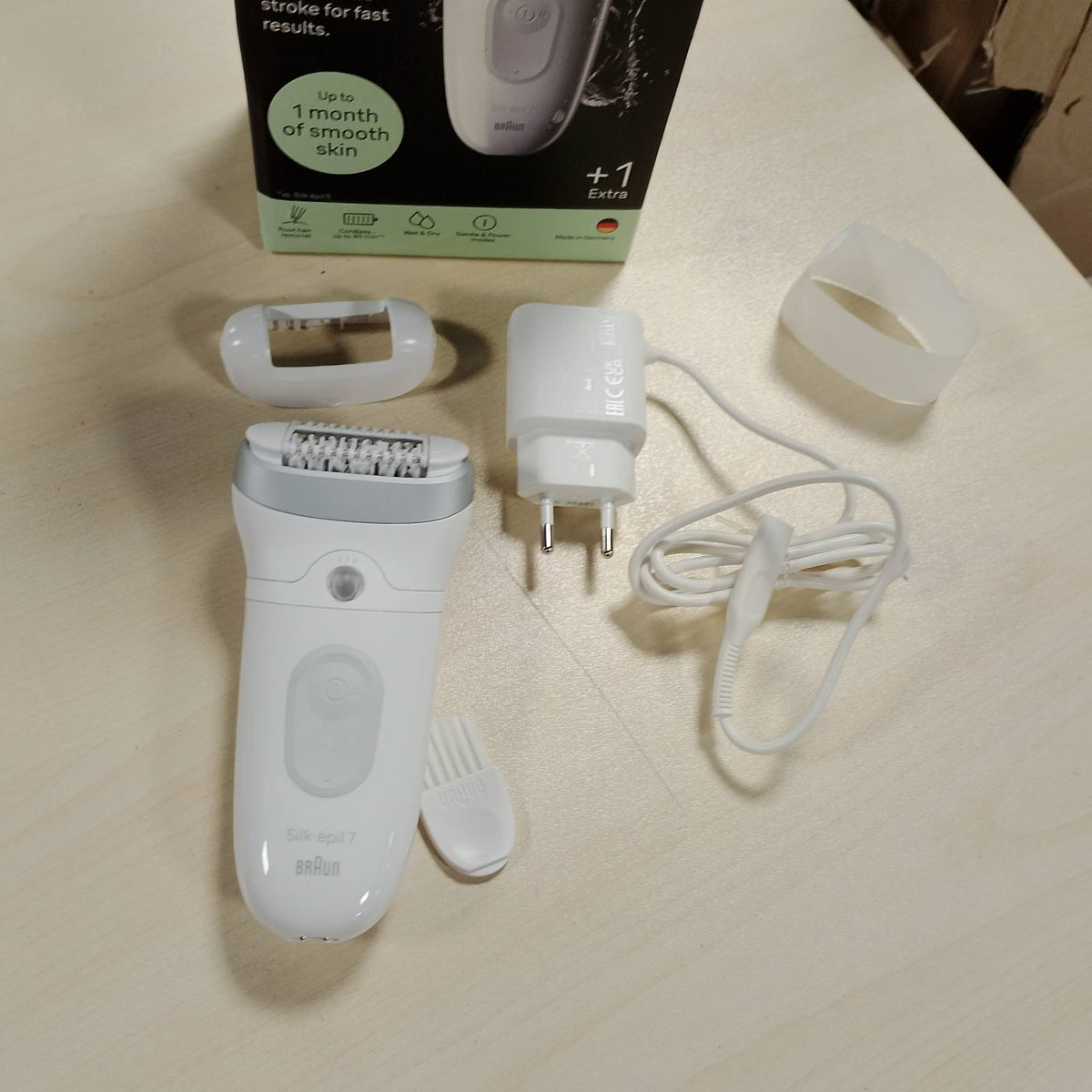 302739 - BRAUN Depilator elektrik Silk Epil 7 7-011 për femra, argjend