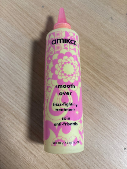 302903 - AMIKA Maskë trajtimi Smooth Rizz-Fighting 200ml, Maskë flokësh kundër frizz, Kujdes zbutës për flokët në 60 sekonda, Mbrojtje deri në 72 orë, Vegan