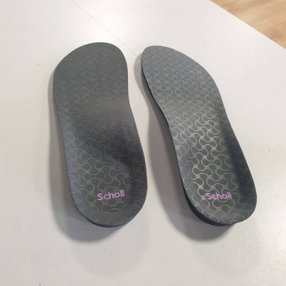 306185 - SCHOLL In-Balance Shtroja ortopedike për burra dhe gra, madhësia L 42.5-45, mbështetje për fasciit plantar, dhimbje thembre dhe metatarsalgji