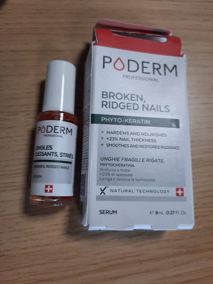 296948 - PODERM PËR THONJ TË BRISHTË, TË CËPUTUR DHE TË DOBËSUAR, Trajtim me bimë restauruese, 50ml, Prodhuar në Zvicër