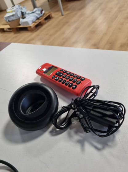 308955 - ALCATEL E260 Telefon pa tel DECT, Dizajn kompakt, Ekran i madh me ndriçim nga prapa, Funksion bllokimi i thirrjeve të padëshiruara, E kuqe