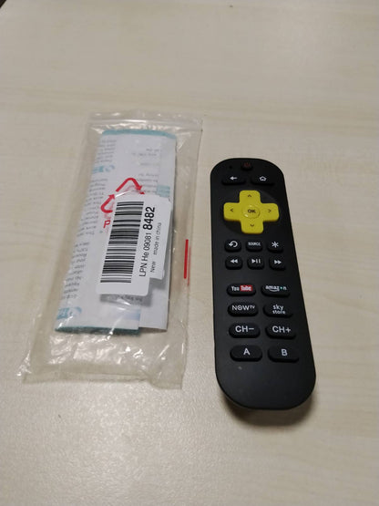 305603 - Gvirtue Telekomanda Zëvendësuese për Now TV Smart Box e Përputhshme me Media Player-in Transmetues Now TV HD, Roku Box 1/2/3/4 (LT HD XD XS XDS), N100HD, Roku Express/+, Premiere/+, Ultra