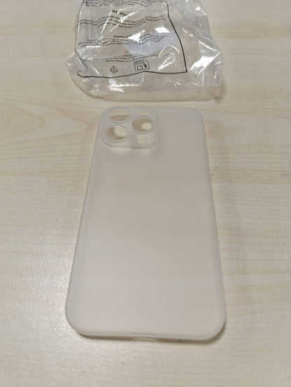 309188 - JETech Mbështjellëse ultra e hollë për iPhone 15 Pro Max, transparente