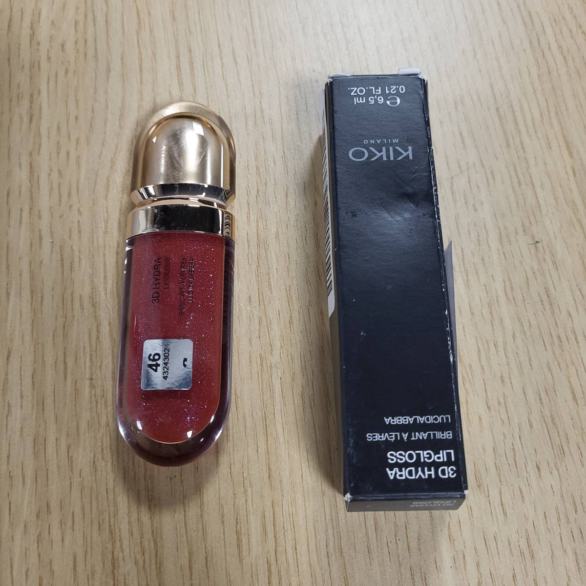 303641 - KIKO MILANO Shkëlqyes buzësh 3D Hydra, Nuanca 46 Marvellous Mauve