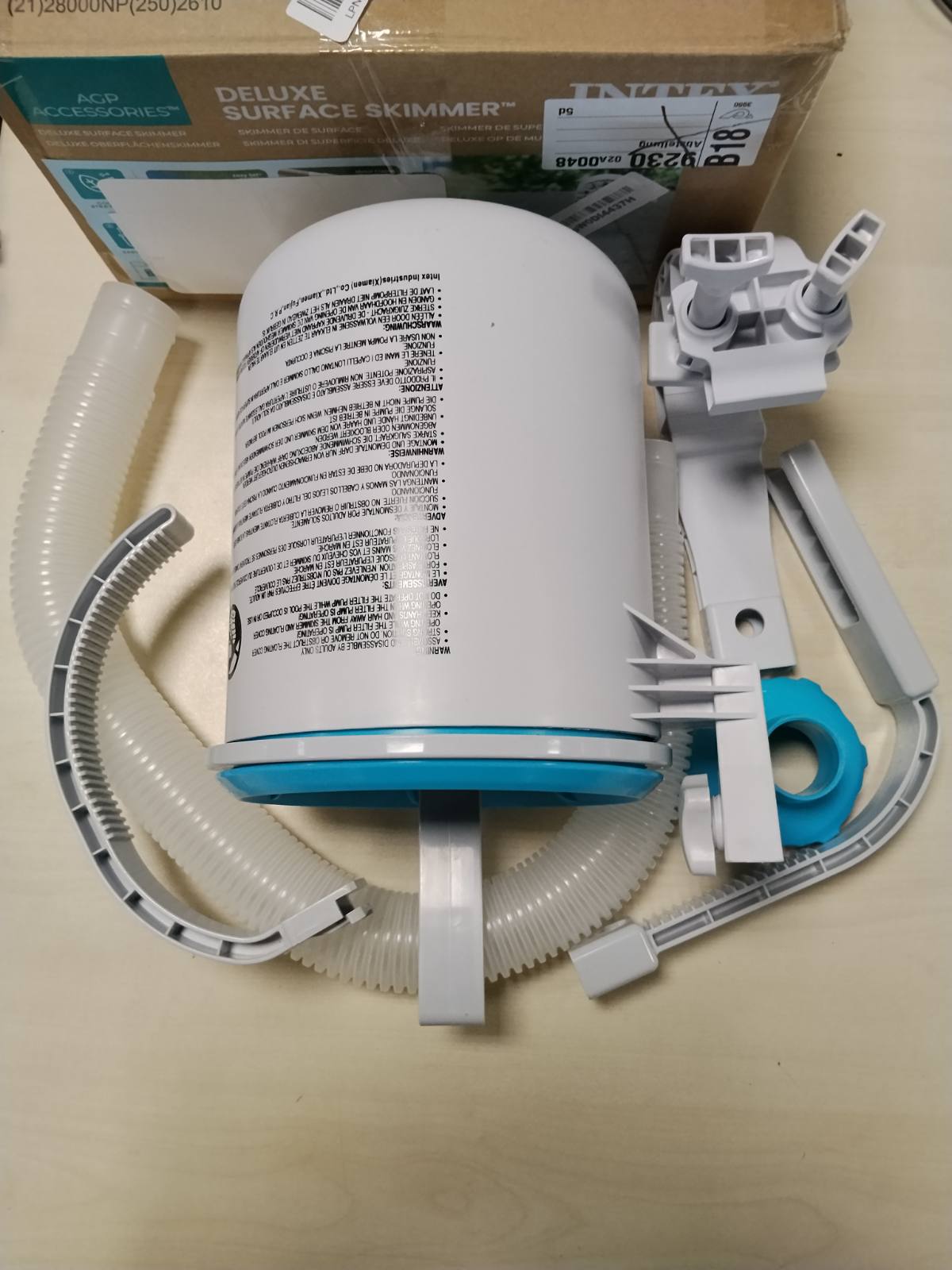 335410 - INTEX Skimmer Sipërfaqësor Deluxe për Pishina Vetëqëndruese ose Tubulare