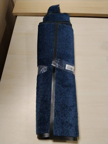 322483 - QILIMA dere të larëshëm FB FunkyBuys, 60cm x 120cm, Blu e errët - e thjeshtë, jo të rrëshqitshëm, për ambiente të brendshme dhe të jashtme