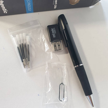 308842 - FINSUI Kamera Mini 32GB 1080P Mbikëqyrjeje, Kamera e Vogël e Sigurisë Portative me Stilolaps për Zyrë në Shtëpi