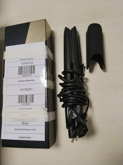 302705 - GHD GOLD, Drejtues Profesional Flokësh për Stilim të Lëmuar dhe të Valëzuar, i Zi, 220-240V, 50W, Material: Metal