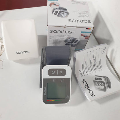 306397 - SANITAS Monitor i Tensionit të Gjakut SBC 15, Matje Automatike e Tensionit të Gjakut dhe Pulsit, Funksion Paralajmërues për Aritmi
