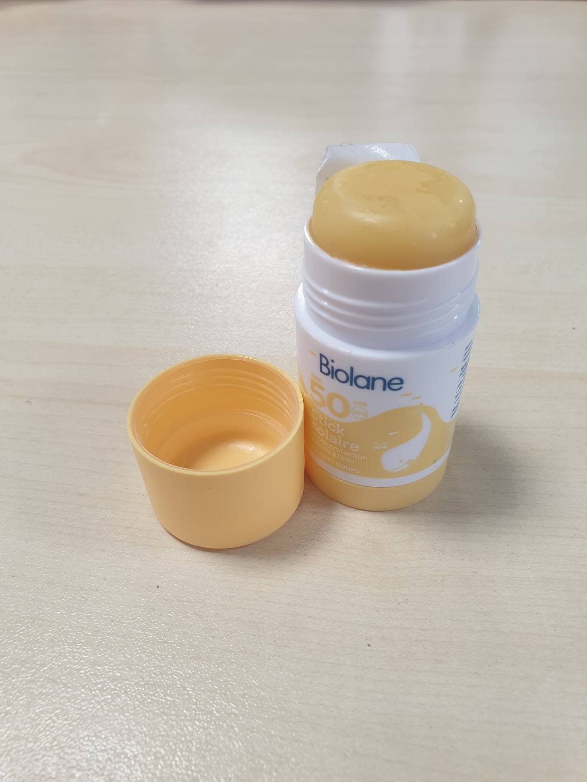 290192 - BIOLANE Krem mbrojtës nga dielli për foshnje në shkop, Mbrojtje SPF50, 20 ml