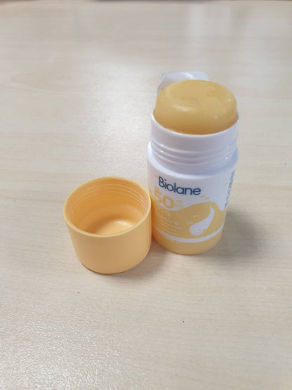 290192 - BIOLANE Krem mbrojtës nga dielli për foshnje në shkop, Mbrojtje SPF50, 20 ml