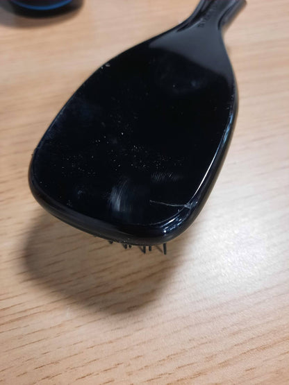 290158 - TANGLE TEEZER Ultimate Detangler i Vogël | Për Flokë të Lagur dhe të Tharë | Furçë Detangler për të Gjitha Llojet e Flokëve | E Zezë