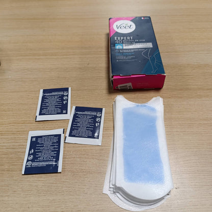 322029 - Veet EXPERT - 40 Shirita Depilimi me Dyll të Ftohtë për Trup dhe Këmbë - Lëkurë e Ndjeshme