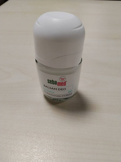 304048 - SEBAMED Deodorant Roll-On, Balsam Deo pa aromë 50 ml, mbrojtje 48-orëshe, pa kripëra alumini, alkool dhe parfum, vlera e pH 5.5