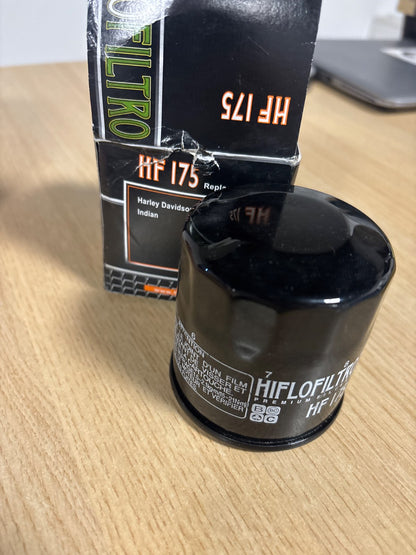 322571 - HIFLOFILTRO hf175 Filtër për motoçikleta, një madhësi