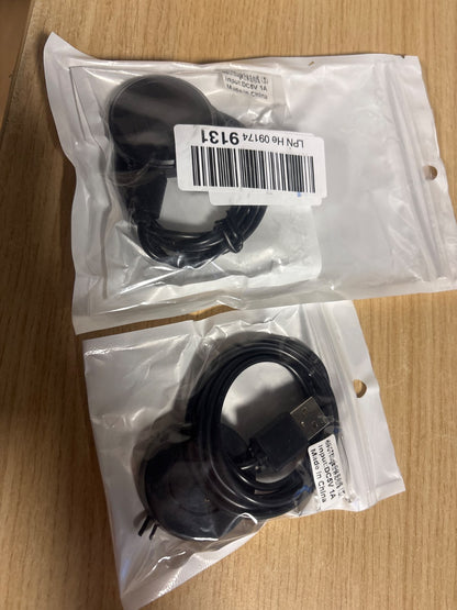 310138 - I PAJTUESHËM me Blueshaweu Choice-Watch 2i Charger, stacion karikimi USB, stacion karikimi zëvendësues, i pajtueshëm me Blueshaweu Choice-Watch 2i, orë inteligjente 4.7 cm (1.8 inç) (e zezë + e zezë)