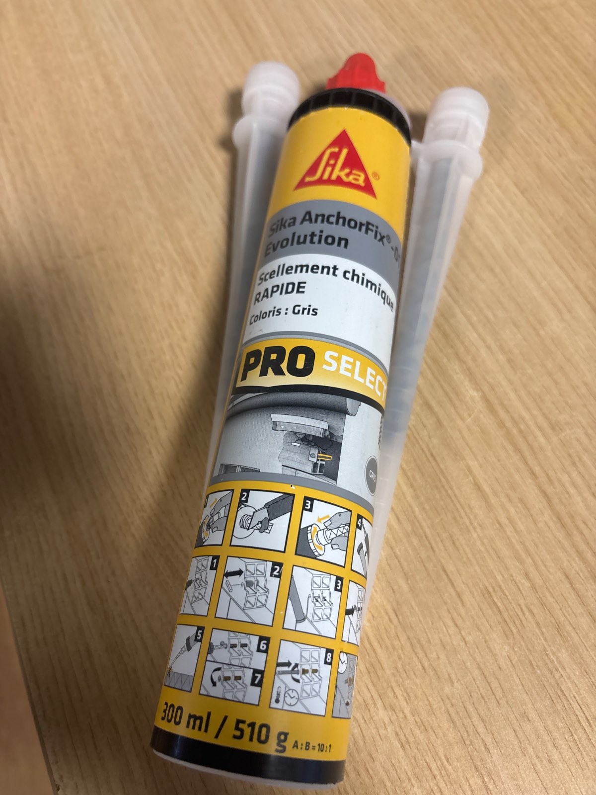 322610 - SIKA - Ankorim kimik - Sika Anchorfix 01 Evolution - Gri - 300ml