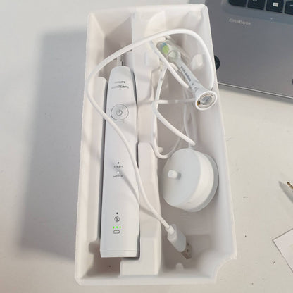 289495 - PHILIPS Furçë dhëmbësh elektrike Sonicare 5500, HX7110/01, 1 nivel intensiteti, kontroll presioni, EasyStart, SmartTimer, BrushPacer, e bardhë
