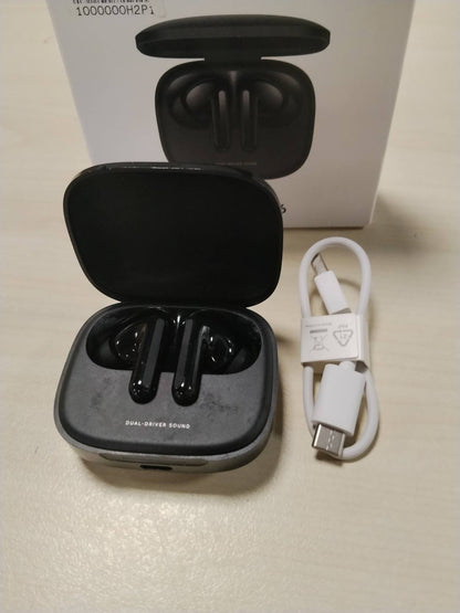 309740 - XIAOMI Redmi Buds 6 Black - Jetëgjatësi baterie 42 orë, Bluetooth 5.4, 49 dB ANC