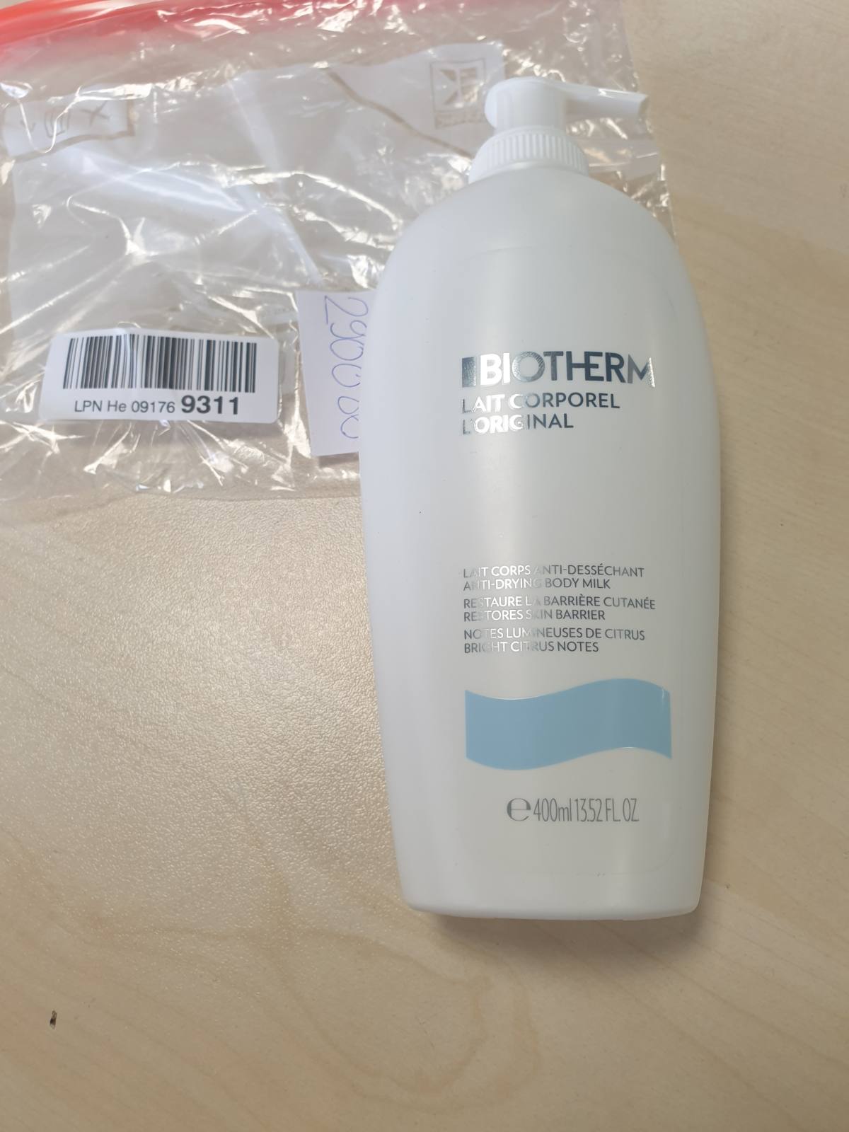 290086 - BIOTHERM Lait Corporel L'Original, locion trupi hidratues, 200 ml