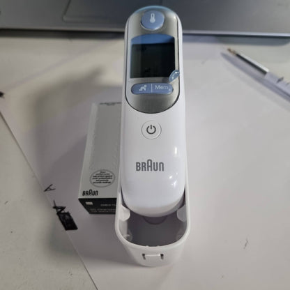 289653 - BRAUN Termometër veshi ThermoScan 7 BRAIRT6520, Teknologjia e Precizionit Age, Ekran dixhital me kodim ngjyrash, Miqësor për foshnje dhe fëmijë të vegjël