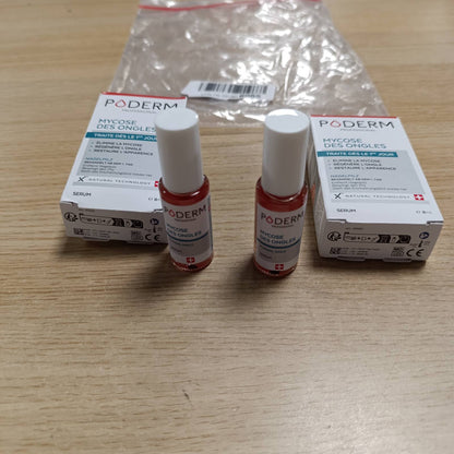 321050 - PODERM PAKETA 2-në-1 | Trajtim për kërpudhat e thonjve | Me bimë të jashtëzakonshme | Kujdes profesional për këmbët/duart | Prodhuar në Zvicër