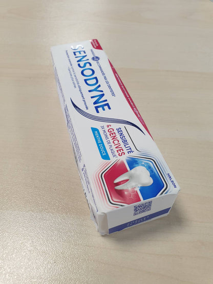 290525 - SENSODYNE Pastë dhëmbësh për ndjeshmëri dhe mishra dhëmbësh, 75 ml