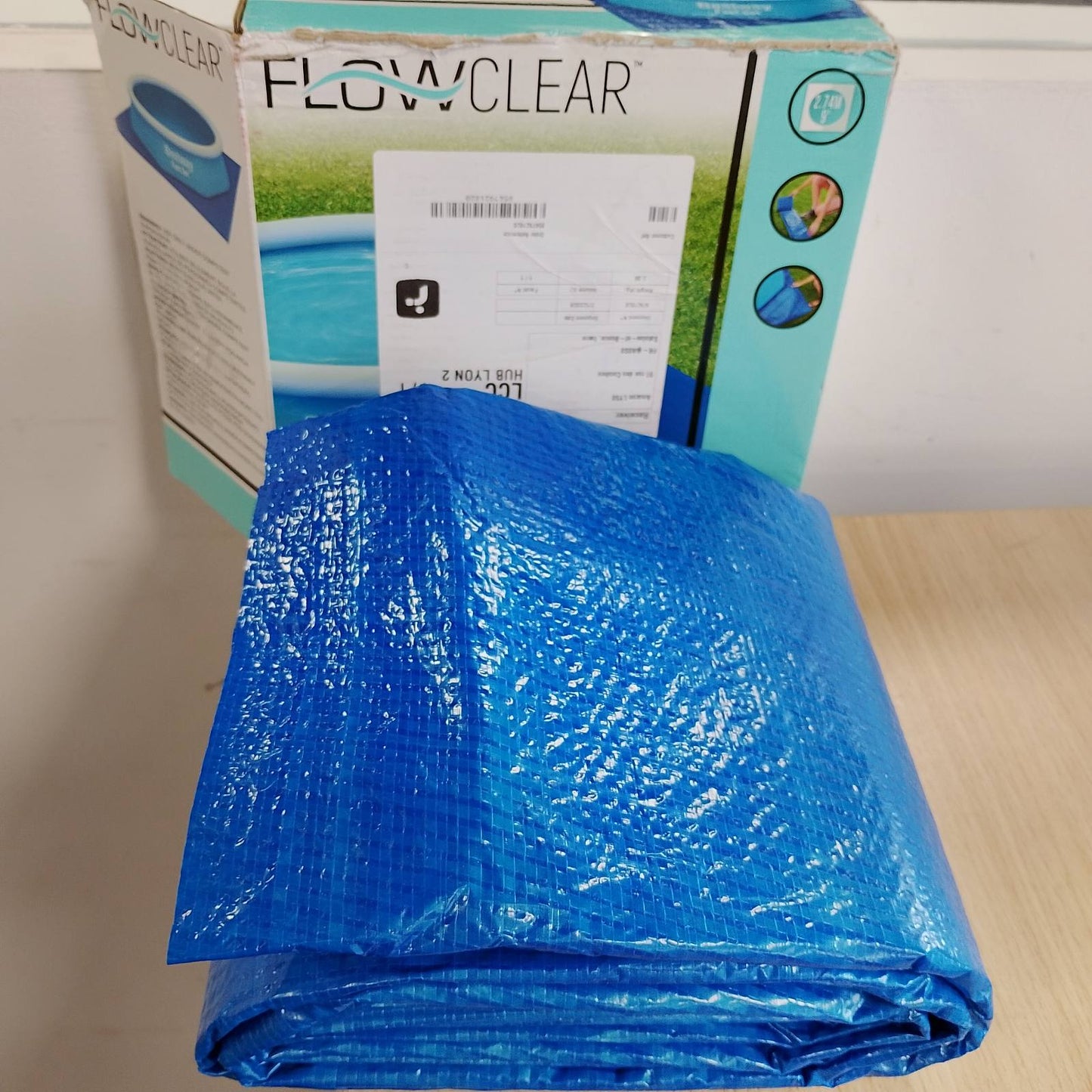 322692 - Bestway 58000 - Mbulesa per Dysheme 274x274 cm, Blu