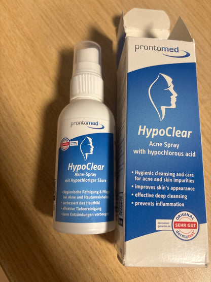 290338 - PRONTOMED HypoClear Spray për Aknet 75ml - Kujdes efektiv për lëkurën me acid hipoklorik për aknet, njollat dhe skuqjen