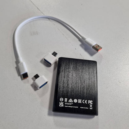 309865 - OIUQJAUEQC Disk i jashtëm i ngurtë 2TB, 2.5 inç, portativ, i papërshkueshëm nga uji dhe goditjet