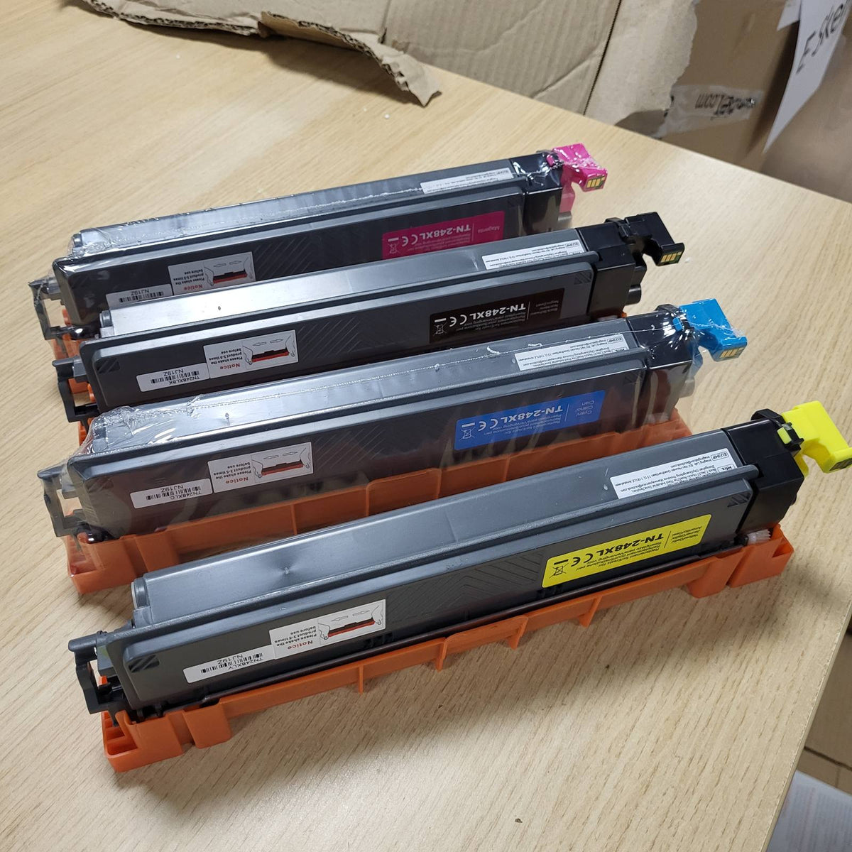 309820 - Brother - Toner zviceran TN248XL i pajtueshëm për Brother TN248XL TN-248XL për Brother DCP-L3560CDW, MFC-L3760CDW HL-L3240CDW MFC-L8390CDW DCP-L3520CDWE për TN 248XL TN 248, pako me 4 copë
