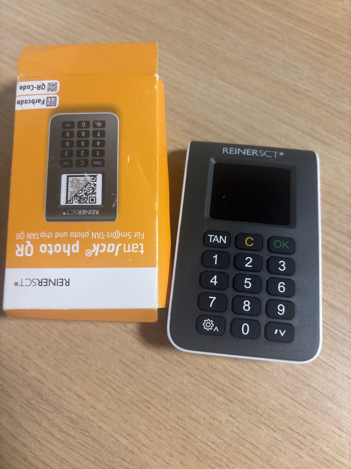 295919 - REINER SCT tanJack foto QR I Çip chipTAN-TAN Gjenerator për Bankë Online
