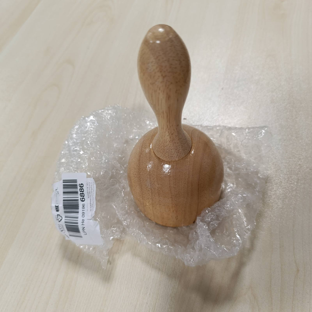 302591 - PH PRO HEAT Kupa Suedeze Relaksuese për Trupin Maderotherapy, Rul druri Masazh Muskujsh