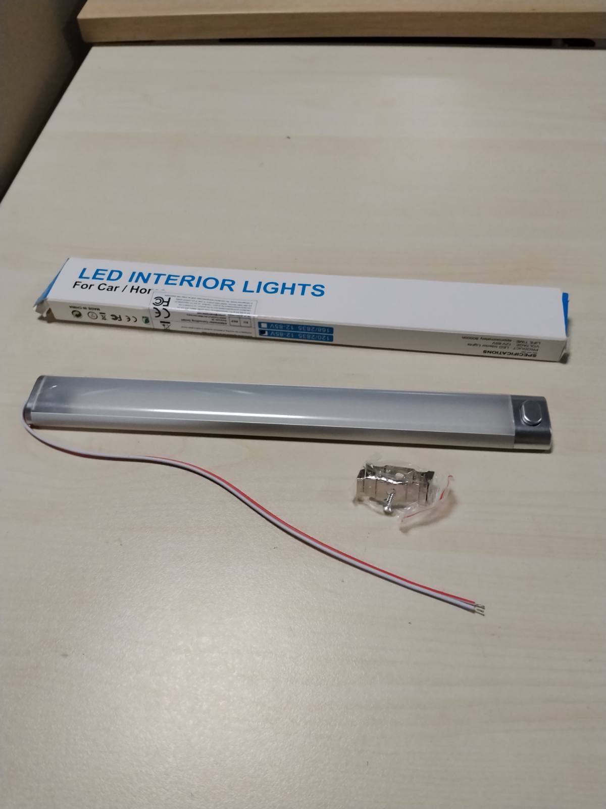 322740 - URAQT Ndriçim i Brendshëm LED 120, 1 copë shirit LED 1600LM 8W 12V llambë LED, shirit ndriçimi për automjete, makinë, kamionçinë, furgon, autobus, karavan, varkë, kuzhinë, banjo, bar, kamion