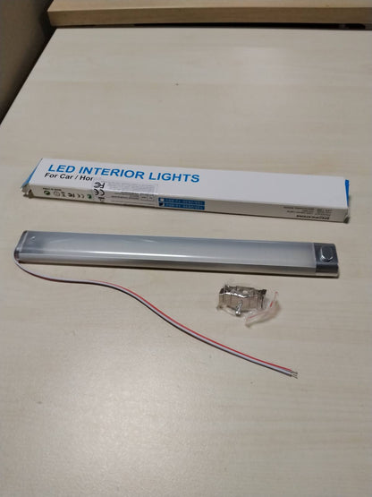 322740 - URAQT Ndriçim i Brendshëm LED 120, 1 copë shirit LED 1600LM 8W 12V llambë LED, shirit ndriçimi për automjete, makinë, kamionçinë, furgon, autobus, karavan, varkë, kuzhinë, banjo, bar, kamion