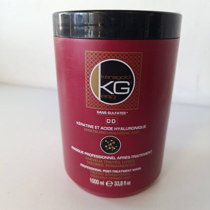 303812 - KeraGold - Maska DD pa sulfate me keratinë/acid hialuronik, 1 L