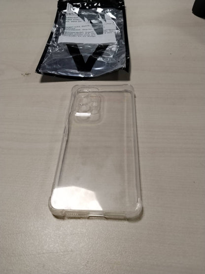 310690 - IVOLER - Mbrojtëse për Samsung Galaxy A53 5G - Mbrojtëse silikoni ultra transparente - Rezistente ndaj goditjeve - Prej TPU