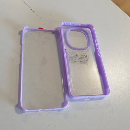 310595 - WeiCase Mbrojtëse për Xiaomi Redmi Note 14 Pro 5G / Redmi Note 14 Pro Plus 5G, Mbrojtëse transparente 360° me mbrojtës të integruar të ekranit, Vjollcë