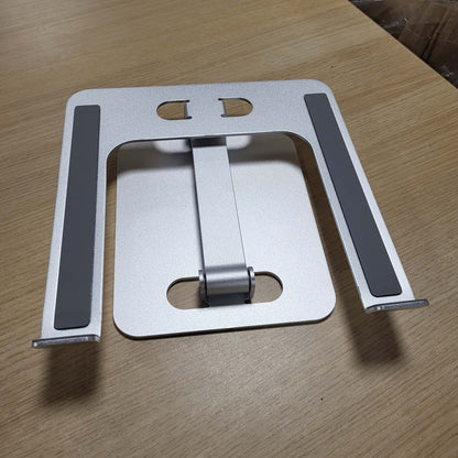 305380 - BABACOM Mbështetëse Laptopësh me Rregullim Lartësie, e Palosshme prej Lidhjeje Alumini, Ergonomike, e Ventiluar, për Laptopët 10-16" (Argjend)